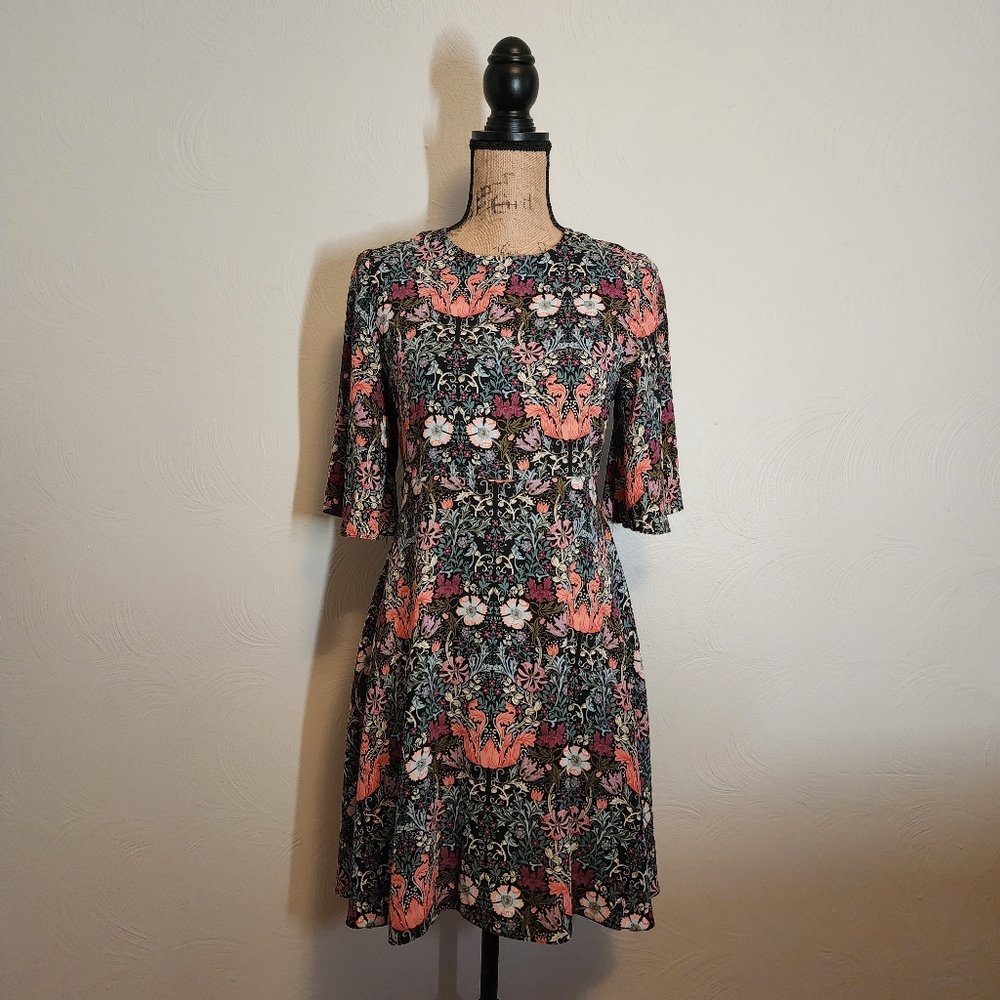 Sfera, Midi Floral dress , Small